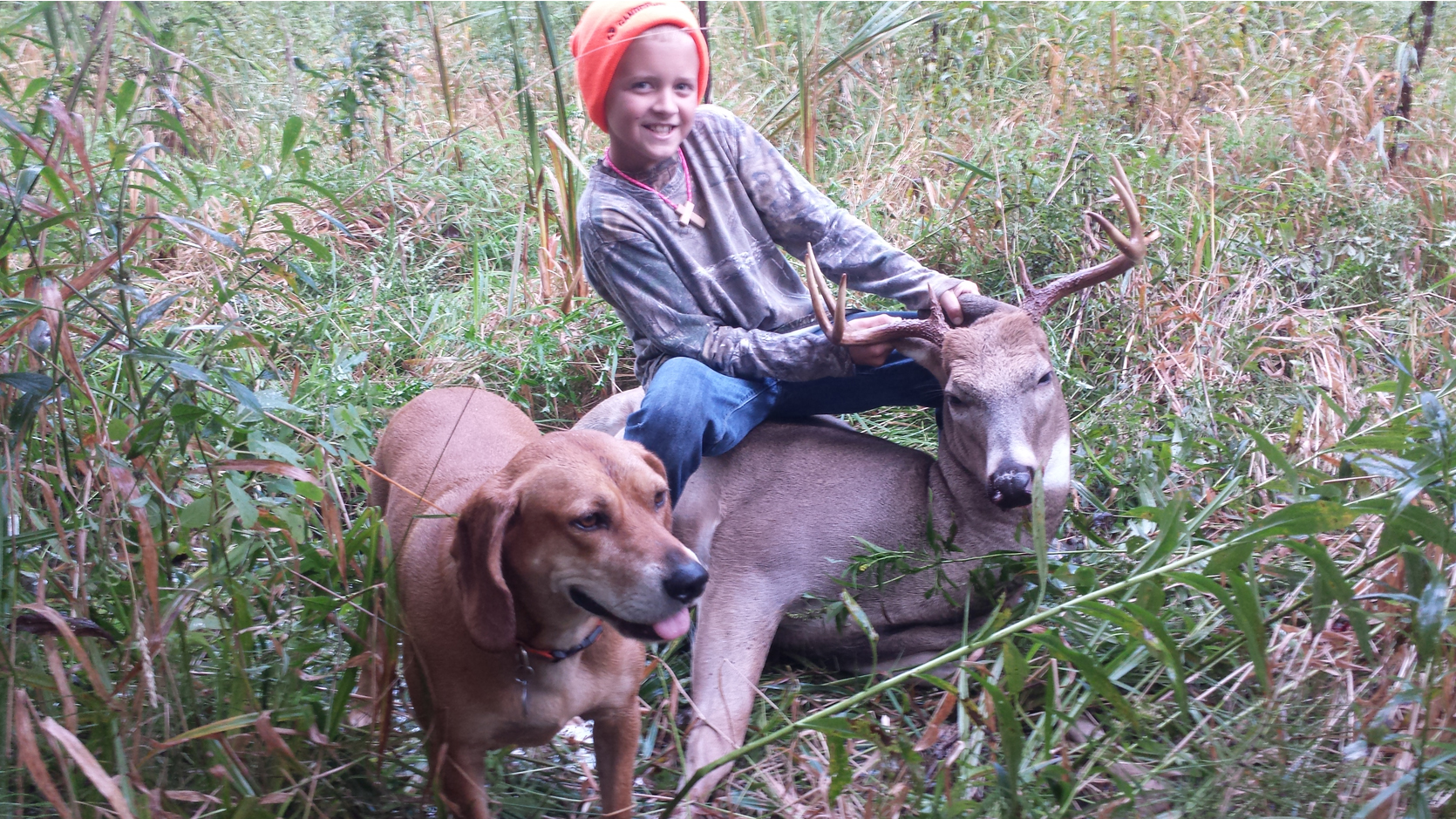 Stan TC Deer Dog Tracker tracking Youth Hunt