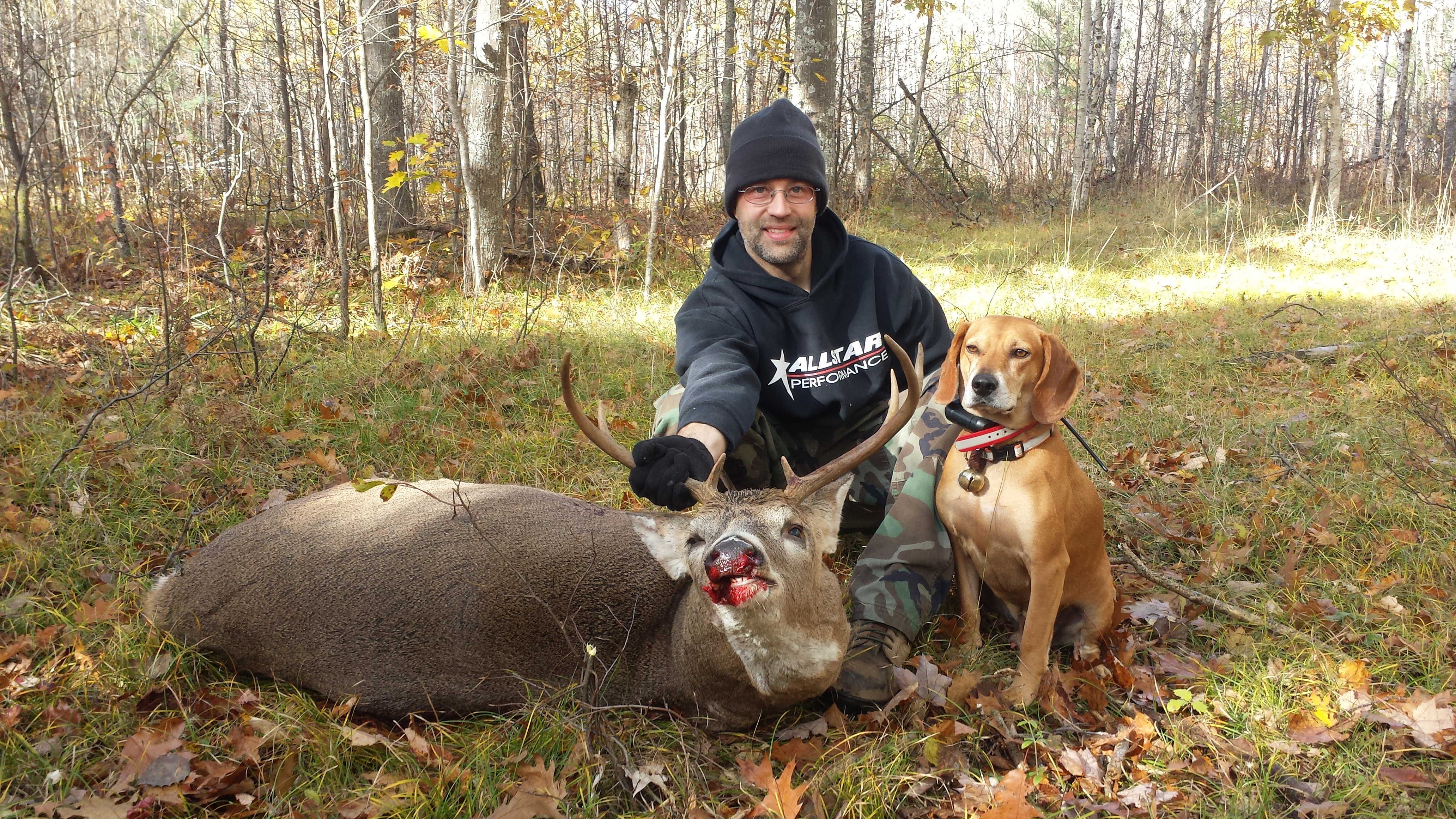Traverse City Deer Dog Tracking Oct 29 2016
